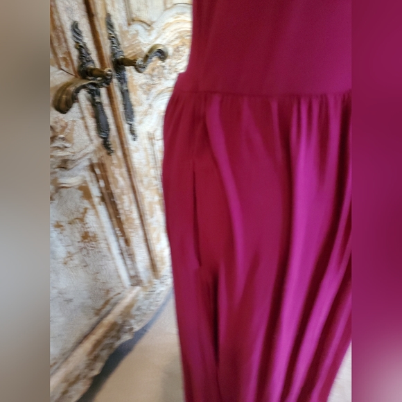 New Ava &Viv Rasberry Plum sleeveless Maxi 1X - Picture 12 of 13